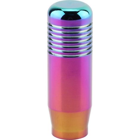 Cabezal de pomo de palanca de cambios universal para coche, pomo de palanca de cambios de metal, manija de palanca de cambios, pieza de repuesto para automóvil (rosa). (1/5)