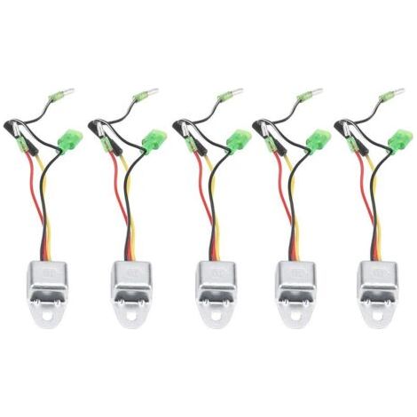 DEESSE SHOP-5Pcs Capteur de Niveau D'huile Alarme D'alerte D'huile Faible de Remplacement pour GX160 GX200 GX240 GX270 GX340 GX390 (1/5)