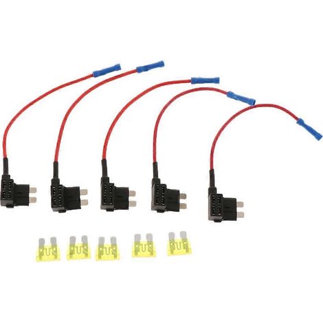 Nouveau porte-fusible MINI ATC/en ligne 16AWG (étanche) 12V 24V (1/5)