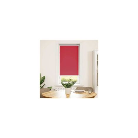 Estor enrollable opaco de 64,4 x 120 cm, ancho de tela 60 cm, rojo - Crezuo (1/4)