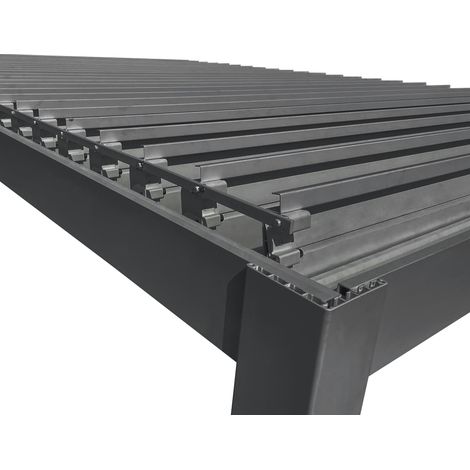 OAKSHAFT - pergola bioclimatica a doppia lamella 3 x 4 (1/2)