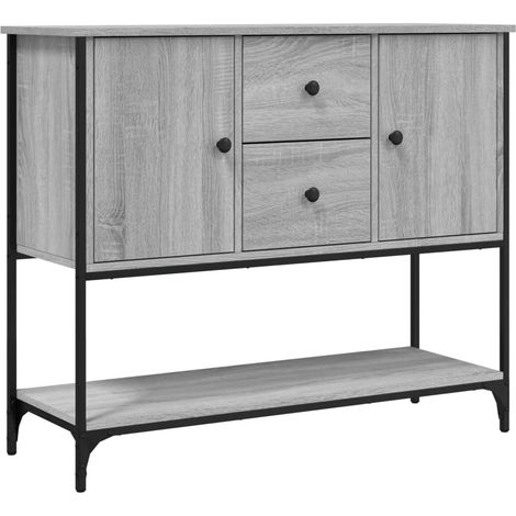 Credenza buffet cassettiera mobile contenitore organizer cucina soggiorno salonsonoma 100 x 36 x 85 cm pannelli compositi grigio 020036262