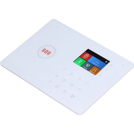 Système d'alarme GSM/WiFi pour la sécurité de votre maison connectée. Fonction d'ouverture de porte/fenêtre en temps réel. Compatible avec camping-cars et garages. Prise UE 110-240 V. (1/5)