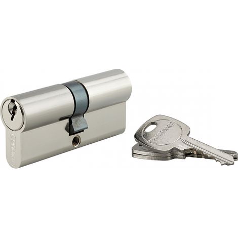 Cilindro europeo STD 35 x 35 mm, nichelato, 3 chiavi – THIRARD (1/3)