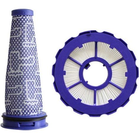 Kit de filtres HEPA pré-moteur et post-moteur lavable , XU,compatible avec les aspirateurs Dyson DC50 pour aspirateur (1/4)