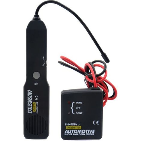 Traqueur De Câbles - Détecteur De Court-Circuit Et De Circuit Ouvert - Tension Continue 6 À 42 V - Sonde Flexible 7 Pouces - 1 Pièce (1/4)