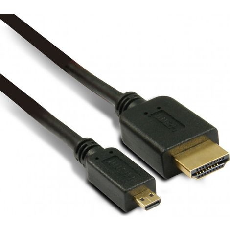 Câble HDMI High Speed HDMI mâle/ micro HDMI mâle 1,5 m