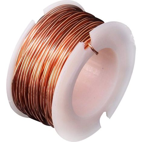 Fils Émaillés en Cuivre, 0.5mm 10m Fil d'Aimant Émaillé Magnétique Enroulement de Bobine de Fil Émaux pour Faire le Modèle de Moteur d'Électro-Aimant (1/5)