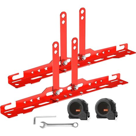 Outil D'alignement Des Roues Mesure D'angle De L'orteil-Tool Outils De Réglage Des Pneus Ensemble En Aluminium Pour Un Alignement Précis Et Un Équilibrage Des Pneus, Idéal Pour L'entretien De La (1/5)