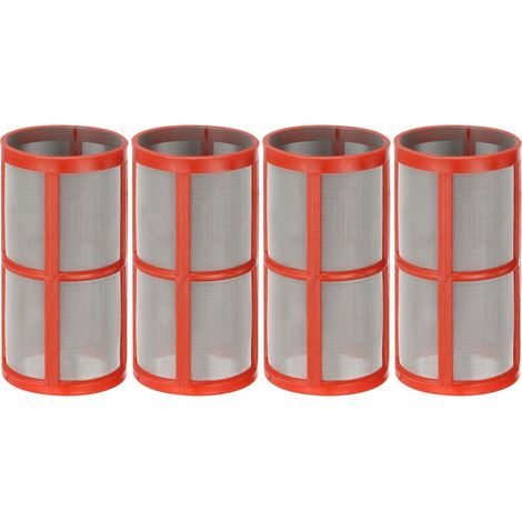 200 Maille En ligne Crépine Remplacement, 2 Paire Inox Acier Filtre Tamis Accessoires pour Jardin Tuyau Eau Pompe Pression Laveuse