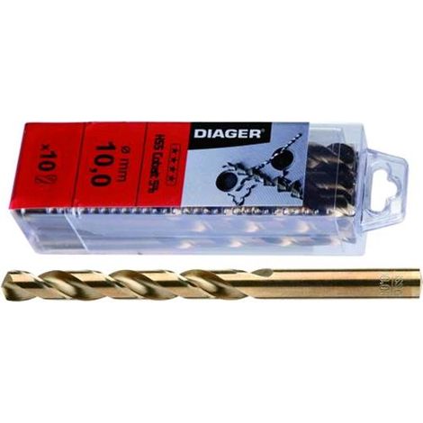 Punta Hss Diager Art. 700 Cobalto 5% Mm.    3,5  Conf.10Pz