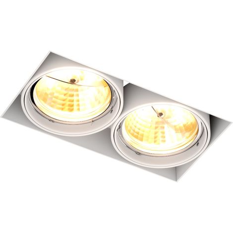 Faretto incasso rettangolare bianco Zuma Line ONEON ES111 (1/2)