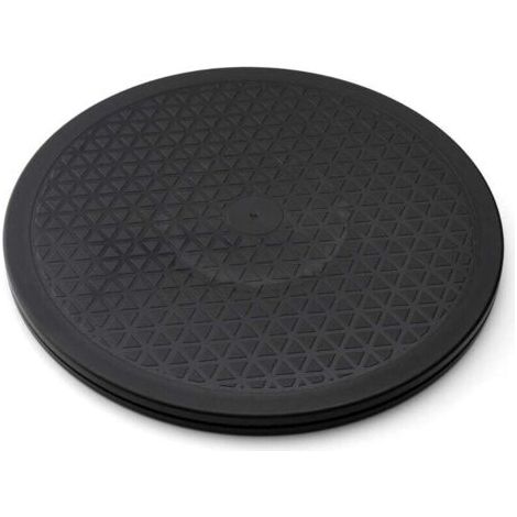 Plateau tournant robuste de 30,5 cm avec roulements à billes en acier pour écrans plats, ordinateur, TV, haut-parleurs, bonsaï, statue, organisateur d'armoire