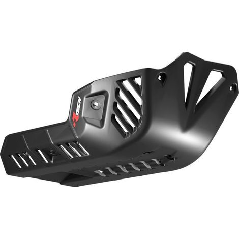 CACHE MOTEUR EN TECHNOPOLYMÈRE RACETECH (RTECH) 2025/12 YAMAHA T7 / TENERE 700 '19-'25, TENERE WORLD RAID / T7 WR 700 '22-'25 NOIR