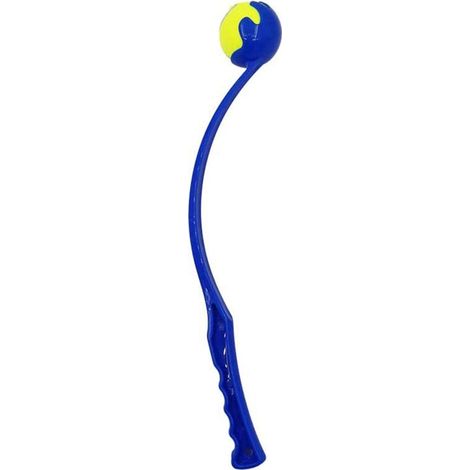 Lanceur de balles de Tennis pour Chiens,Jouets pour Chiens interactifs avec Lanceur de balles pour Chien avec poignée Ergonomique Lanceur de Balle portatif pour Jeu de récupération de NPTERBL