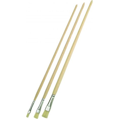 mako casting brush set de 3 BASIC n°4, 8, 12 - 437003SB