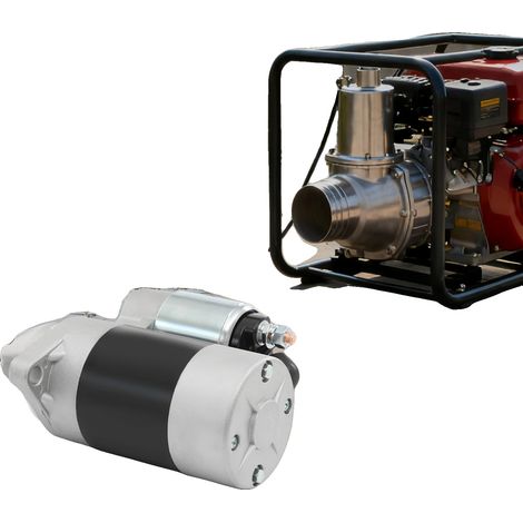 Motorino d'avviamento, 12V, 1KW, 8 denti, compatibile con 170F/173F/178F/186F/188F, dimensioni 19911cm (1/5)