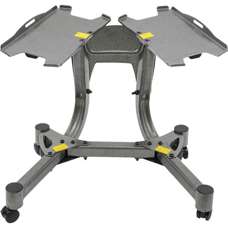 Adjustable Dumbbell Rack Weight Stand, Load Capacity: 100kg, Dumbbell Stand Metal Dumbbell Holder Free Standing for Home Gym