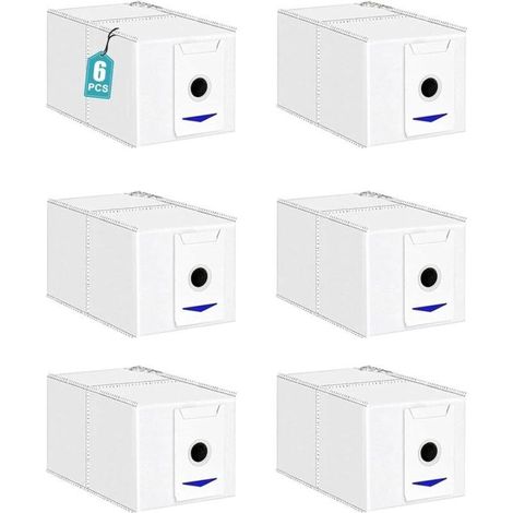 6er-Pack Ersatz-Staubsaugerbeutel, XU, kompatibel mit T30S/T30S PRO/T30 OMNI/T30 PRO OMNI, - KZQ (1/4)