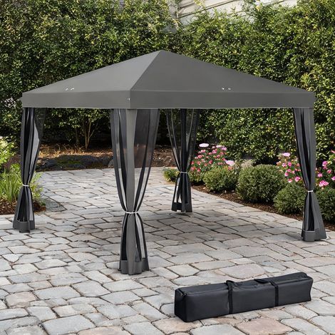 Store banne en metall Polyester 295 x 295 x 260 cm (1/5)