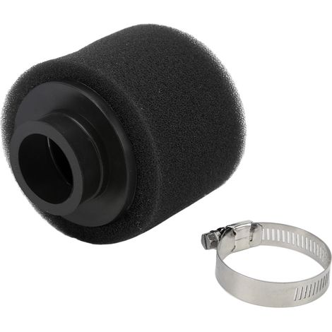 Filtre à air en mousse éponge 35mm Anti-poussière pour Moto 50cc 110cc 125cc 140cc 150cc 160cc 200cc et Quad ATV, Noir, Nettoyable (1/5)