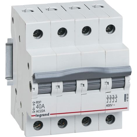 Interruttore sezionatore RX3 40A 4P (1/4)