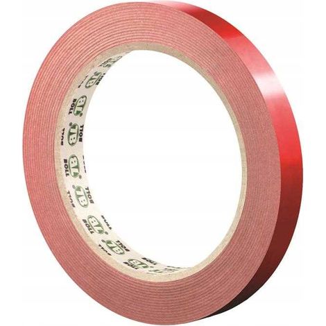 DOPPELSEITIGES ACRYLKLEBEBAND 12mm x 5m BOLL (1/2)