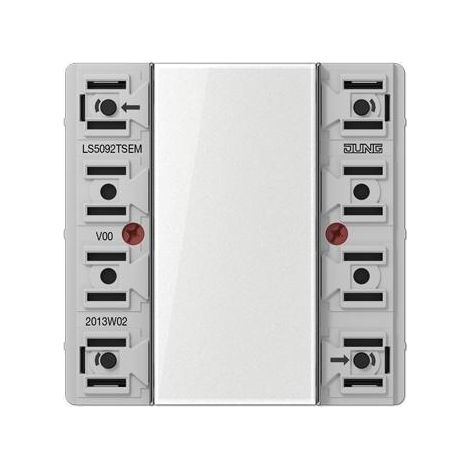 Jung Módulo de ampliación de sensor táctil, 2 vías, F50, serie LS LS 5092 TSEM
