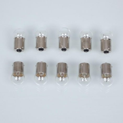Ampoule Flosser 6V 10W culot BA15s type R10W pour moto auto 14023 (1/3)