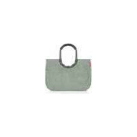 Reisenthel OR5049 loopshopper L Borsa tote in poliestere con struttura in alluminio 25 L colore Verde