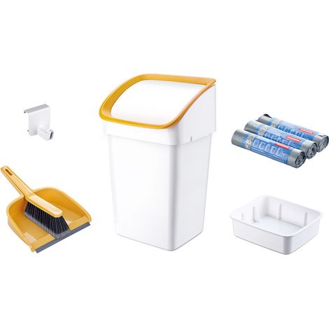 Set Pattumiera Con Scopino E Sacchetti 21l (1/3)