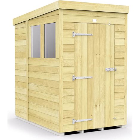 6 x 4 Pent Shed