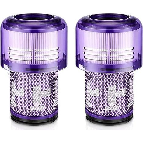2 Pièces Filtre pour Dyson V12, Lavable HEPA Filtre Compatible avec Dyson Detect Slim Absolute Extra/Total Clean/Fluffy, Aspirateur sans Fil Interchangeable  971517-01 (1/5)