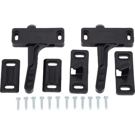 Poignée de porte moustiquaire pour camping-car - Lot de 2 pièces en ABS, compatible remorque (1/4)
