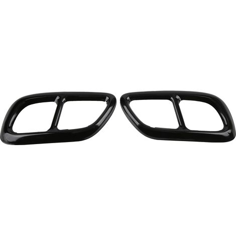 Pièce de rechange pour garniture de tuyau d'échappement/cadre de gorge/quadruple sortie pour Buick LaCrosse 2013-2015, noir brillant. (1/5)