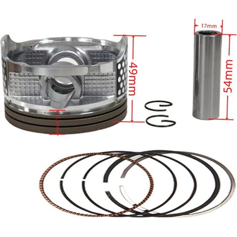 Motorcycle engine piston suitable for Honda XR250, CBX250, XR300 and CBX300 (79 mm piston) (1/4)