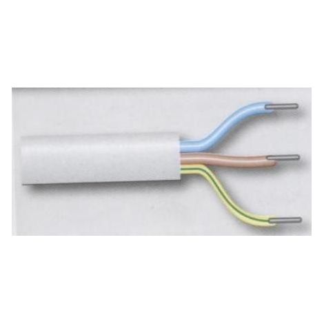 Câble électrique 1.5mm² blanc 3 conducteurs - SOMFY - (1/2)