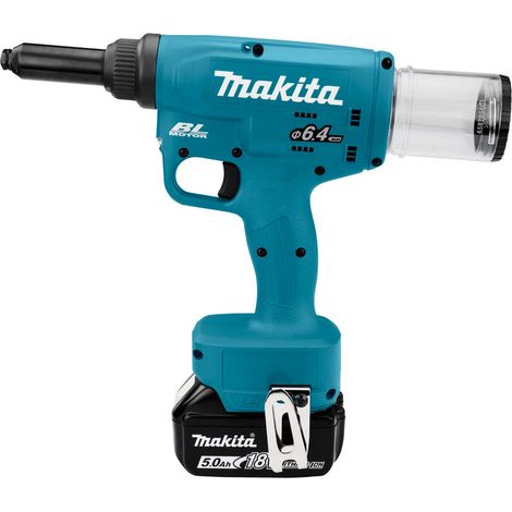 Rivettatrice 18 V Li-Ion BL Ø 6,4 mm (2x5.0 Ah) - MAKITA DRV250RTJ (1/7)