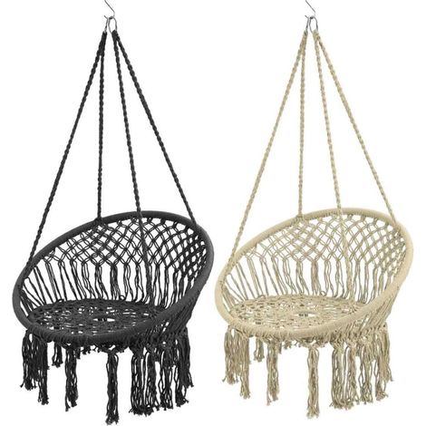 Amaca Poltrona a Dondolo con Ganci Harem 138 x 60 cm 2 Colori