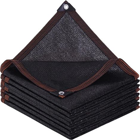 Red Sombra - Malla Sombra Exterior - Polietileno De Alta Densidad - 2 x 2 m - Negro (1/5)
