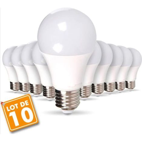 Lot de 10 ampoules E27 7W (1/3)