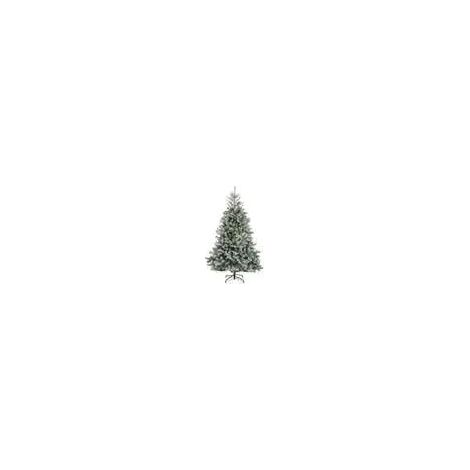 Albero di Natale Alba Fir innevato verde e bianco Ø127 × H210 cm (1/2)