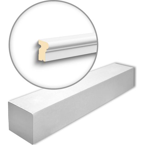 NMC FA14-box DOMOSTYL Noel Marquet 1 caja 7 piezas Alfeizar de ventana Perfil de fachada diseño atemporal clásico blanco  14 m