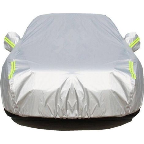 Car cover 490x180x150cm – Waterproof polyester – Elastic drawstring – UV and weather protection (1/5)