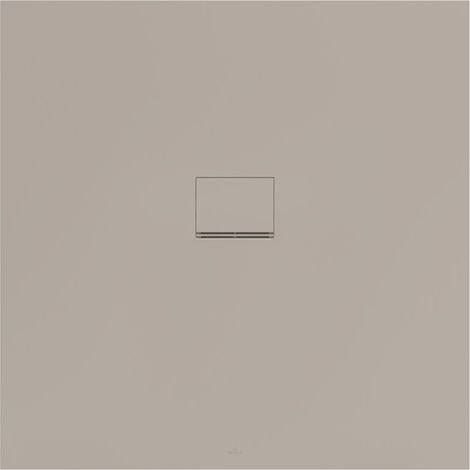 VB DW Squaro Infinity 1200x1000x40mm carré, encastrement affleurant AR Almond