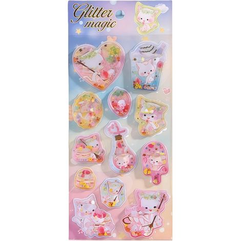 Cartoon 3D Shaker Sticker (05) Cute 3D Sticker Decoration DIY Handmade Journal Creative Shaker Sticker -- Cartoon 3D Shaker Sticker 05 (1/5)