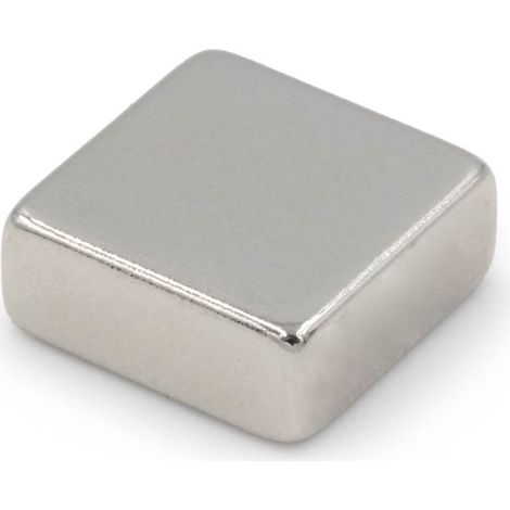 Neodym-Magnetplatte 10x10x4 mm, rechteckig, Hunter