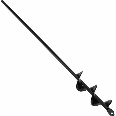 MINKUROW 22 x 4 cm Elektro-Bohrer Handbohrmaschine Elektrischer professioneller Garten-Spiral-Pflanzenbohrer Erdpflanzer zum Pflanzen von Setzlingen Bäumen Sträuchern Tiefenkultivierung