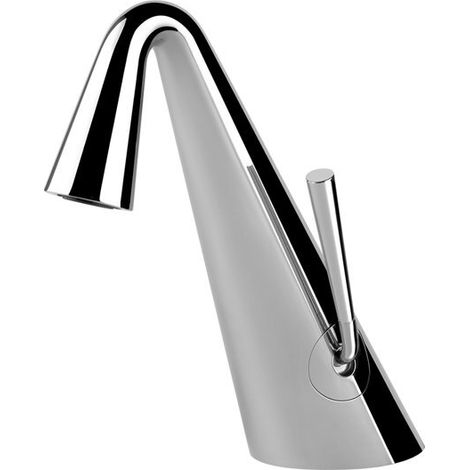 Gessi CONO, mitigeur monocommande de lavabo, sans vidage, saillie