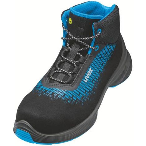 uvex Stiefel 1 G2 S2 68330 blau schwarz Weite 14 Gr. 35